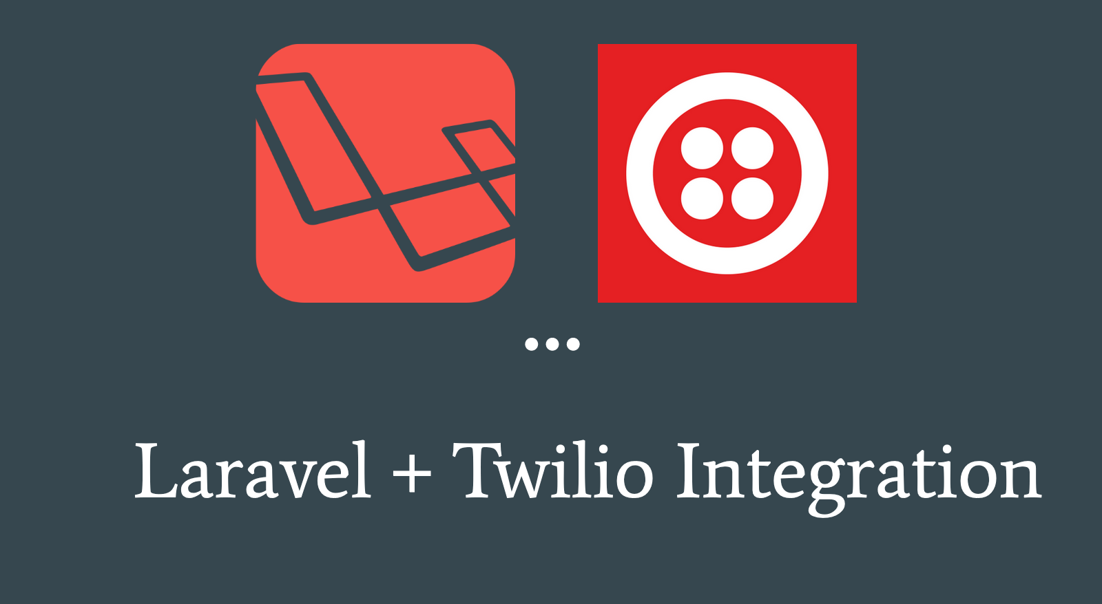 Laravel + Twilio SMS System Integration in Simple Way