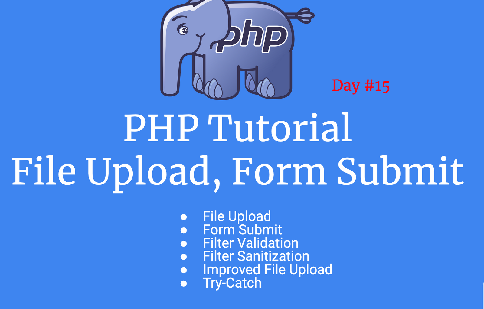 Form Submission and File Upload in PHP - Basic to Advance Level Form Submission in PHP