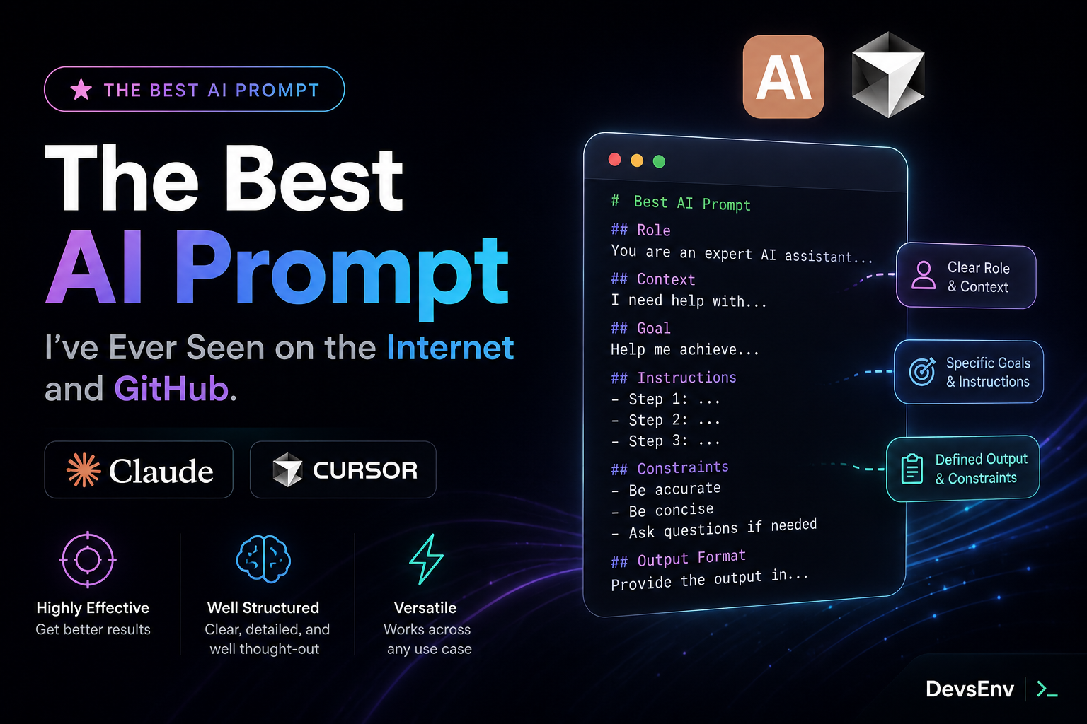 Best AI Prompt you've ever seen in the internet and Github